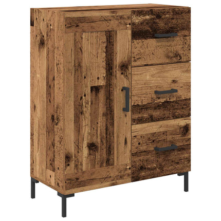 Sideboard Gammalt trä 69.5 x 34 x 90 cm Konstruerat trä