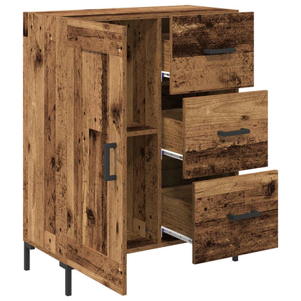 Sideboard Gammalt trä 69.5 x 34 x 90 cm Konstruerat trä