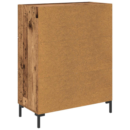 Sideboard Gammalt trä 69.5 x 34 x 90 cm Konstruerat trä