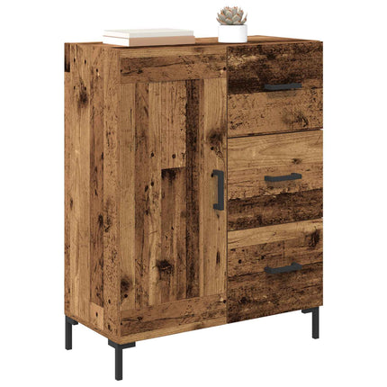 Sideboard Gammalt trä 69.5 x 34 x 90 cm Konstruerat trä
