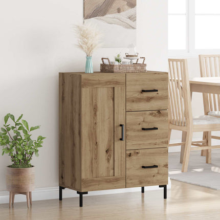 Sideboard med låda artisan ek 69.5 x 34 x 90 cm Konstruerat trä