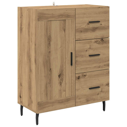 Sideboard Artisan Ek 69,5 x 34 x 90 cm Konstruerat trä och järn