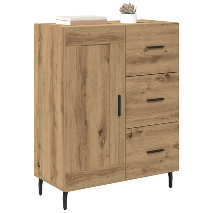 Sideboard Artisan Ek 69,5 x 34 x 90 cm Konstruerat trä och järn
