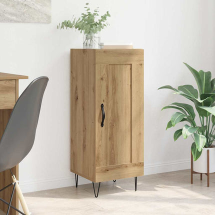 Sideboard Artisan Ek 34,5 x 34 x 90 cm Konstruerat trä och järn