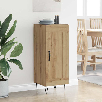 Sideboard Artisan Ek 34,5 x 34 x 90 cm Konstruerat trä och järn