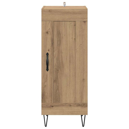 Sideboard Artisan Ek 34,5 x 34 x 90 cm Konstruerat trä och järn