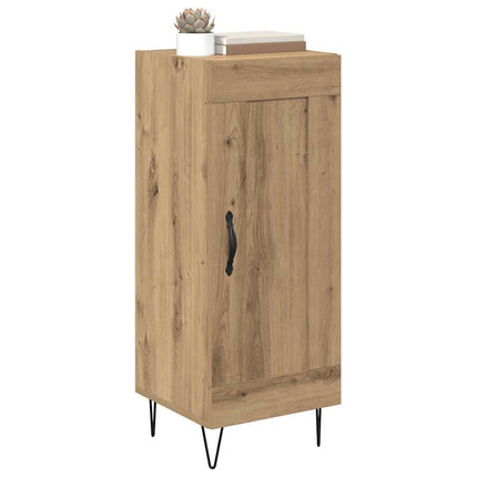Sideboard Artisan Ek 34,5 x 34 x 90 cm Konstruerat trä och järn