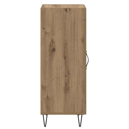 Sideboard Artisan Ek 34,5 x 34 x 90 cm Konstruerat trä och järn