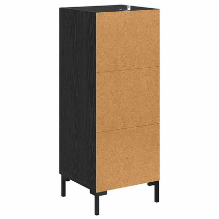Sideboard Olden Svart Ek 34,5 x 34 x 90 cm