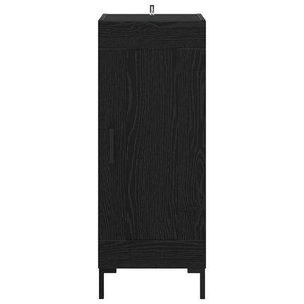 Sideboard Olden Svart Ek 34,5 x 34 x 90 cm