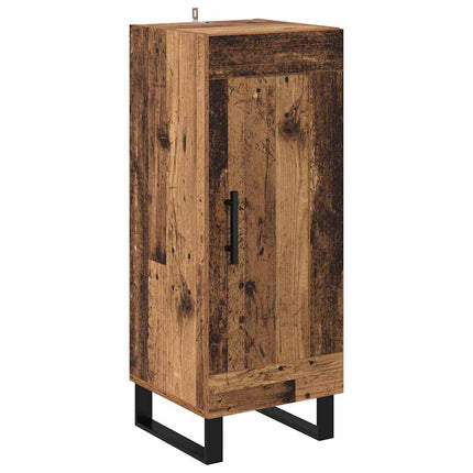 Sideboard Gammalt trä 34,5 x 34 x 90 cm
