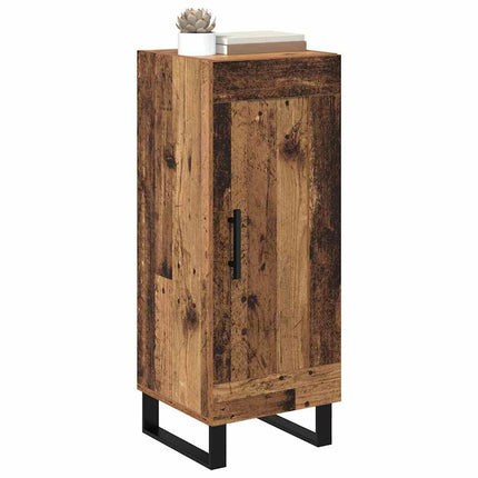 Sideboard Gammalt trä 34,5 x 34 x 90 cm