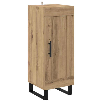 Sideboard Artisan Ek 34,5 x 34 x 90 cm Konstruerat trä och järn