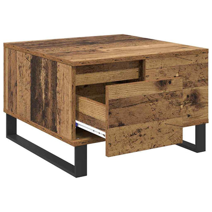 Kaffeebord Gammalt trä 55 x 55 x 36,5 cm Konstruerat trä