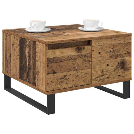 Kaffeebord Gammalt trä 55 x 55 x 36,5 cm Konstruerat trä