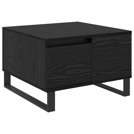 Kaffeebord Svart Ek 55 x 55 x 36,5 cm Konstruerat trä