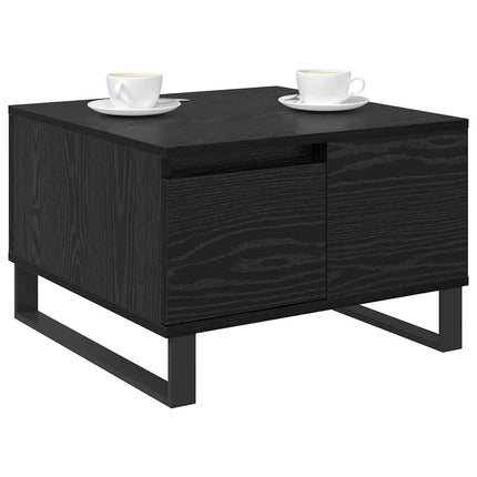 Kaffeebord Svart Ek 55 x 55 x 36,5 cm Konstruerat trä
