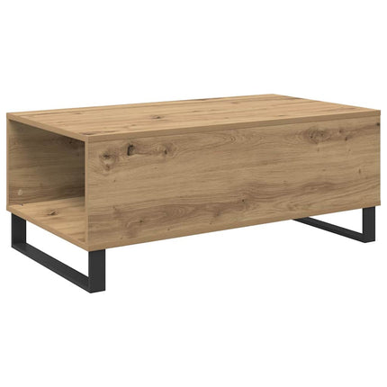 Kaffeebord Artisan Ek 90 x 50 x 36,5 cm Konstruerat trä