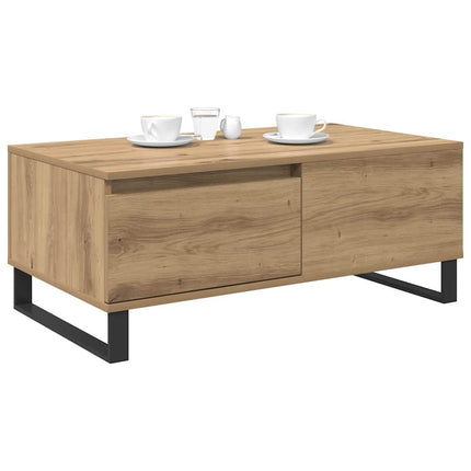 Kaffeebord Artisan Ek 90 x 50 x 36,5 cm Konstruerat trä