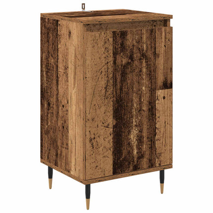 Sideboard 2 pcs Gammalt trä 40 x 35 x 70 cm