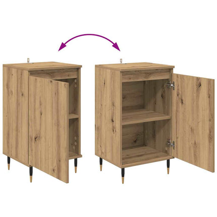 Sideboard 2 st Artisan Ek 40 x 35 x 70 cm