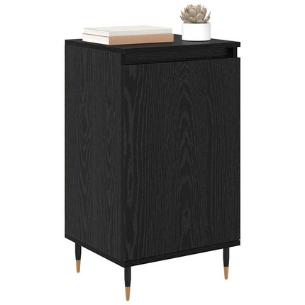 Sideboard 2 st Svart Ek 40 x 35 x 70 cm