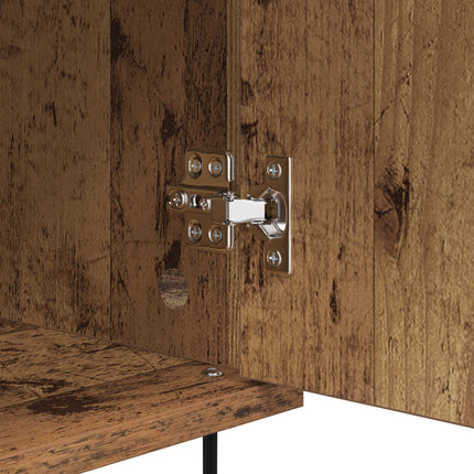 Sideboard Gammalt trä 40 x 35 x 70 cm Konstruerat trä