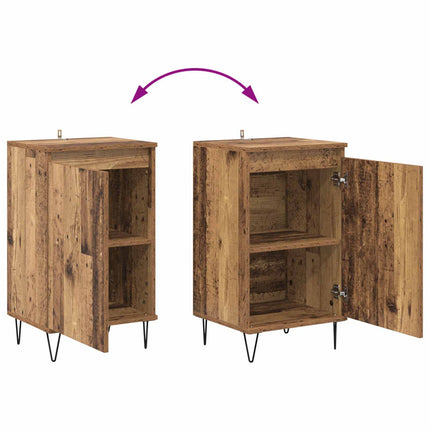 Sideboard Gammalt trä 40 x 35 x 70 cm Konstruerat trä