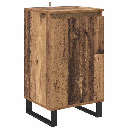 Sideboard Gammalt trä 40 x 35 x 70 cm Konstruerat trä