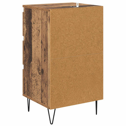 Sideboard Gammalt trä 40 x 35 x 70 cm Konstruerat trä och järn