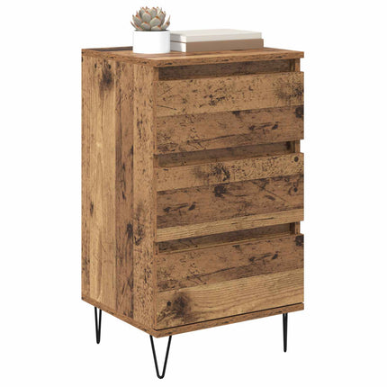 Sideboard Gammalt trä 40 x 35 x 70 cm Konstruerat trä och järn