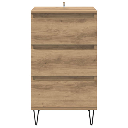 Sideboard Artisan Ek 40 x 35 x 70 cm Konstruerat trä och järn
