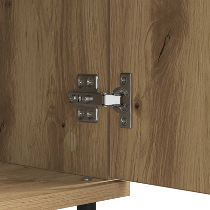 Sideboard Artisan Ek 60 x 35 x 70 cm Konstruerat trä och järn