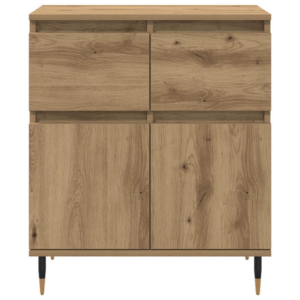 Sideboard Artisan Ek 60 x 35 x 70 cm Konstruerat trä och järn