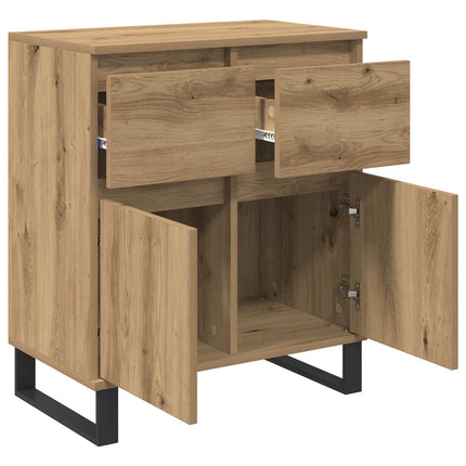 Sideboard Artisan Ek 60 x 35 x 70 cm Konstruerat trä och järn