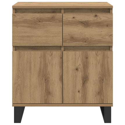 Sideboard Artisan Ek 60 x 35 x 70 cm Konstruerat trä och järn