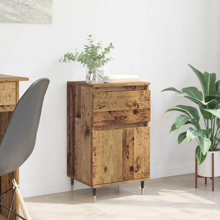 Sideboard Gammalt trä 40 x 35 x 70 cm Konstruerat trä och järn