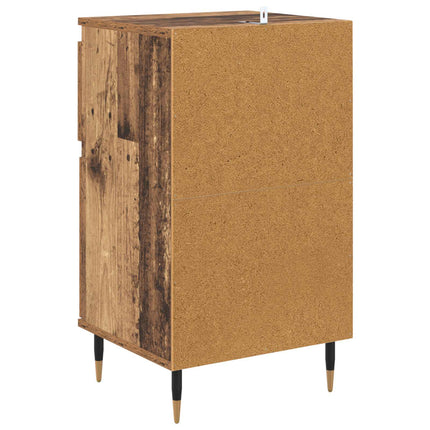 Sideboard Gammalt trä 40 x 35 x 70 cm Konstruerat trä och järn
