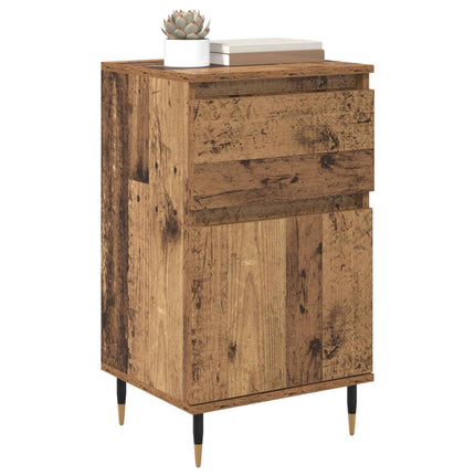 Sideboard Gammalt trä 40 x 35 x 70 cm Konstruerat trä och järn