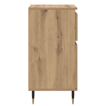 Sideboard Artisan Ek 40 x 35 x 70 cm Konstruerat trä och järn
