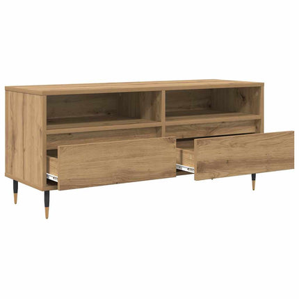 TV-skåp med låda Artisan Ek 100 x 34,5 x 44,5 cm