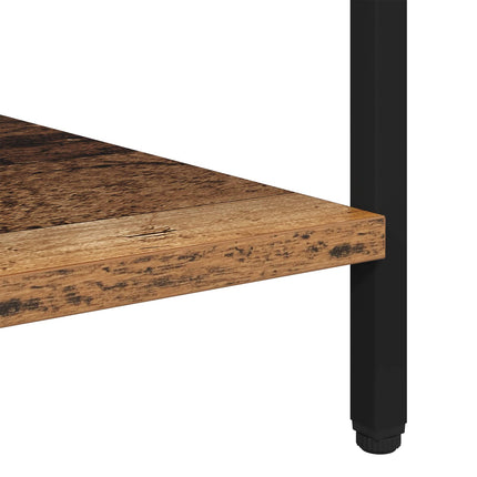Sängbord 2 pcs Gammalt trä 40 x 40 x 50 cm Konstruerat trä
