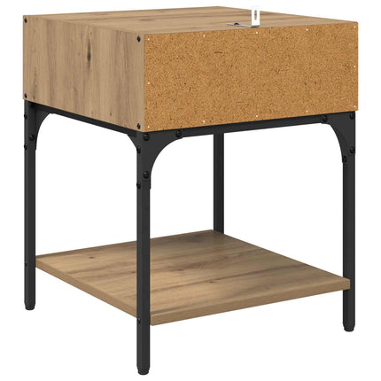 Sängbord Artisan Ek 40 x 40 x 50 cm Konstruerat trä