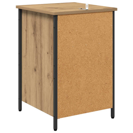 Nattduksbord 2 pcs Artisan Ek 40 x 42 x 60 cm Konstruerat trä
