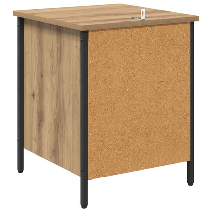 Nattduksbord 2 pcs Artisan Ek 40 x 42 x 50 cm Konstruerat trä