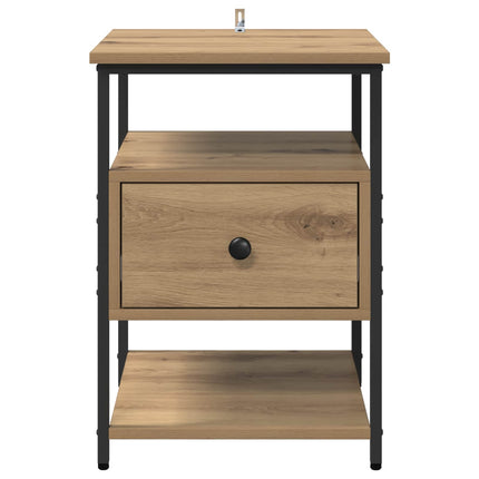 Nattduksbord Artisan Ek 40 x 42 x 56 cm Konstruerat trä