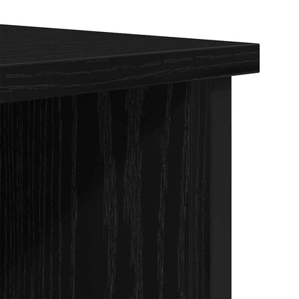 TV-skåp Svart Ek 100 x 40 x 50 cm Konstruerat trä