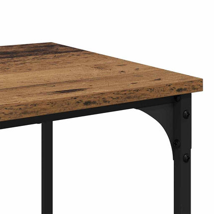 Kaffeebord Gammalt trä 40 x 40 x 55 cm Konstruerat trä