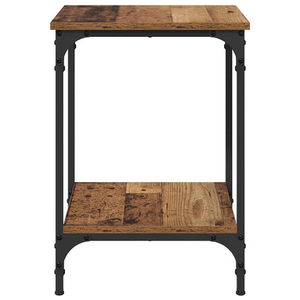 Kaffeebord Gammalt trä 40 x 40 x 55 cm Konstruerat trä