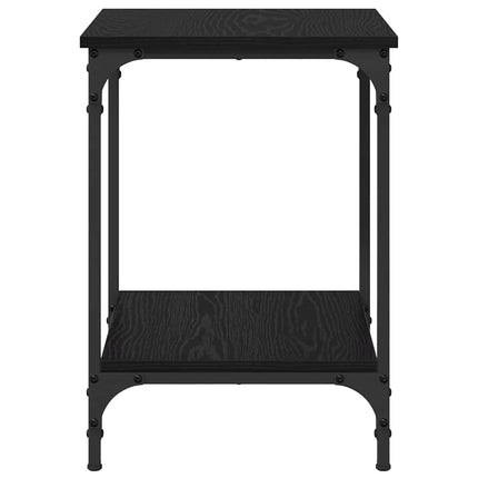 Kaffeebord Svart Ek 40 x 40 x 55 cm Konstruerat trä